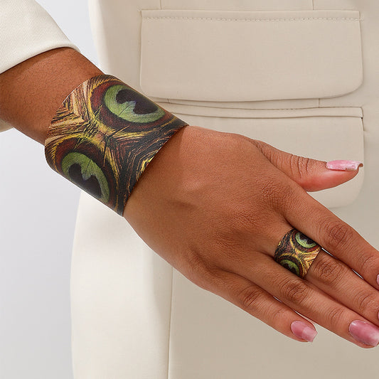 🦚 Terra Set Narukvica i Prsten 🦚